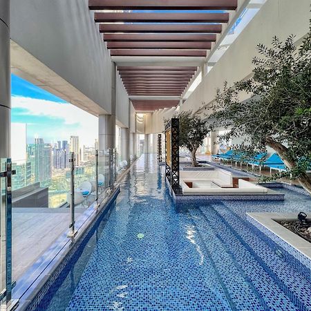 Highest Infinity Pool In Downtown Dubai Apartment Bagian luar foto