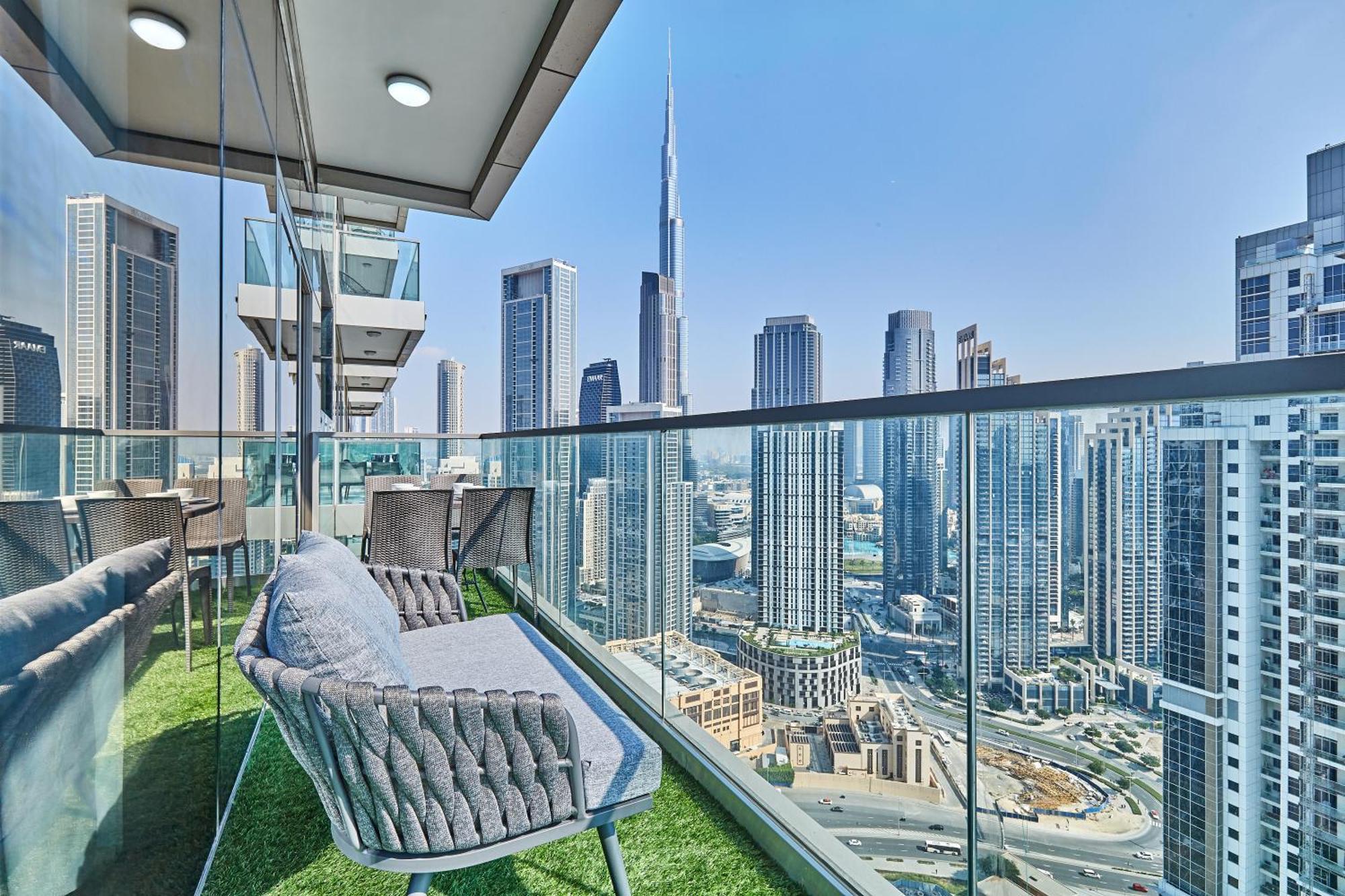 Highest Infinity Pool In Downtown Dubai Apartment Bagian luar foto