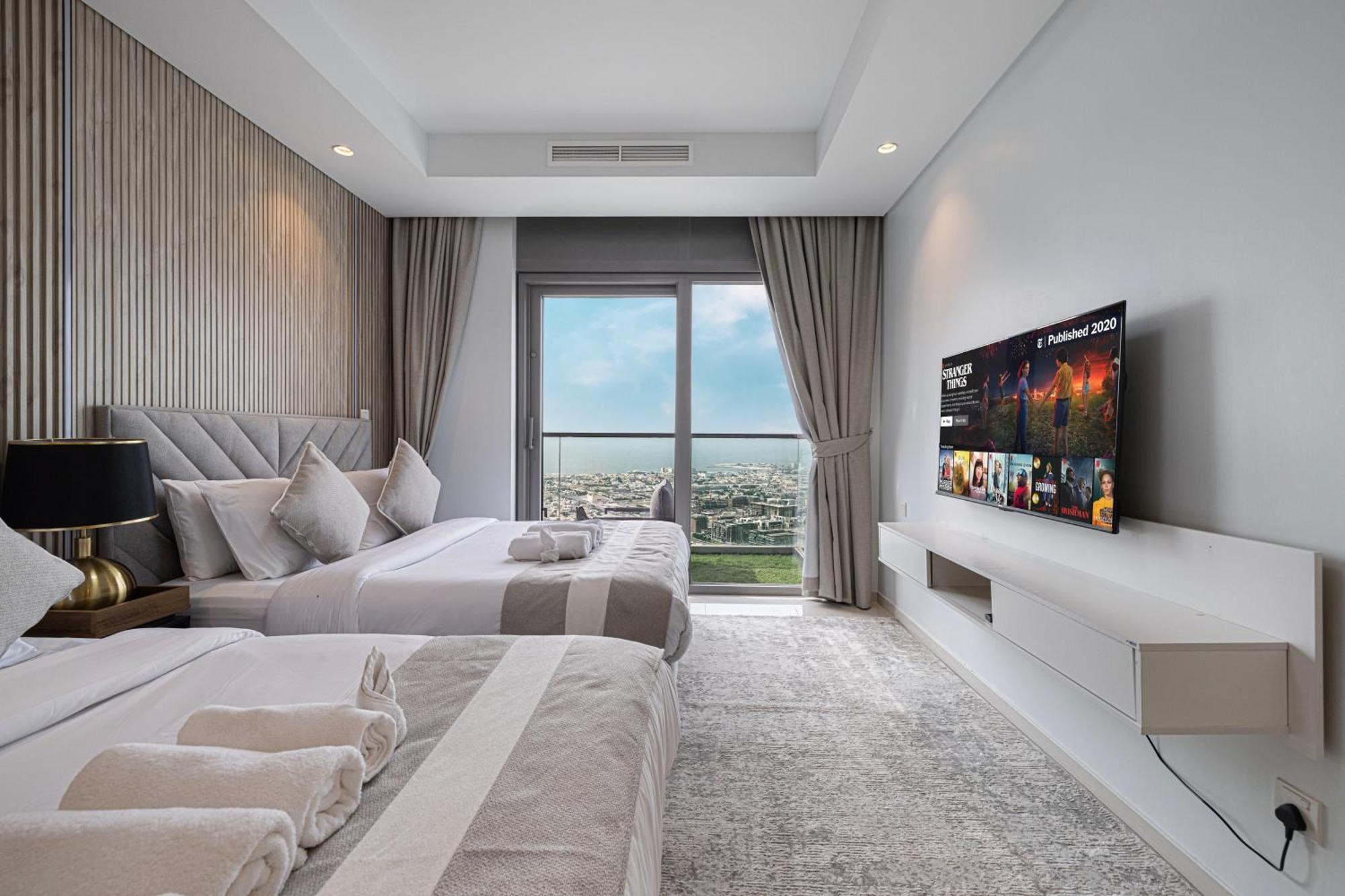 Highest Infinity Pool In Downtown Dubai Apartment Bagian luar foto