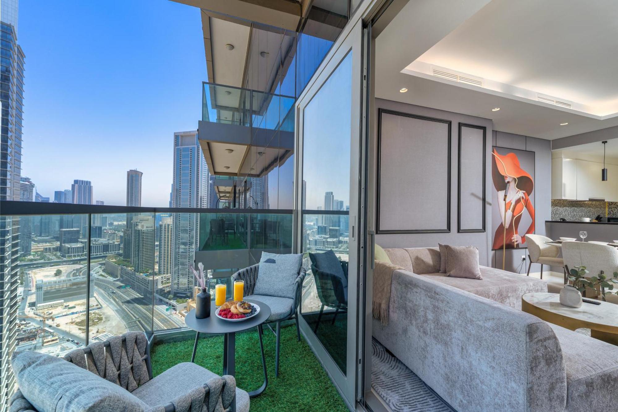Highest Infinity Pool In Downtown Dubai Apartment Bagian luar foto