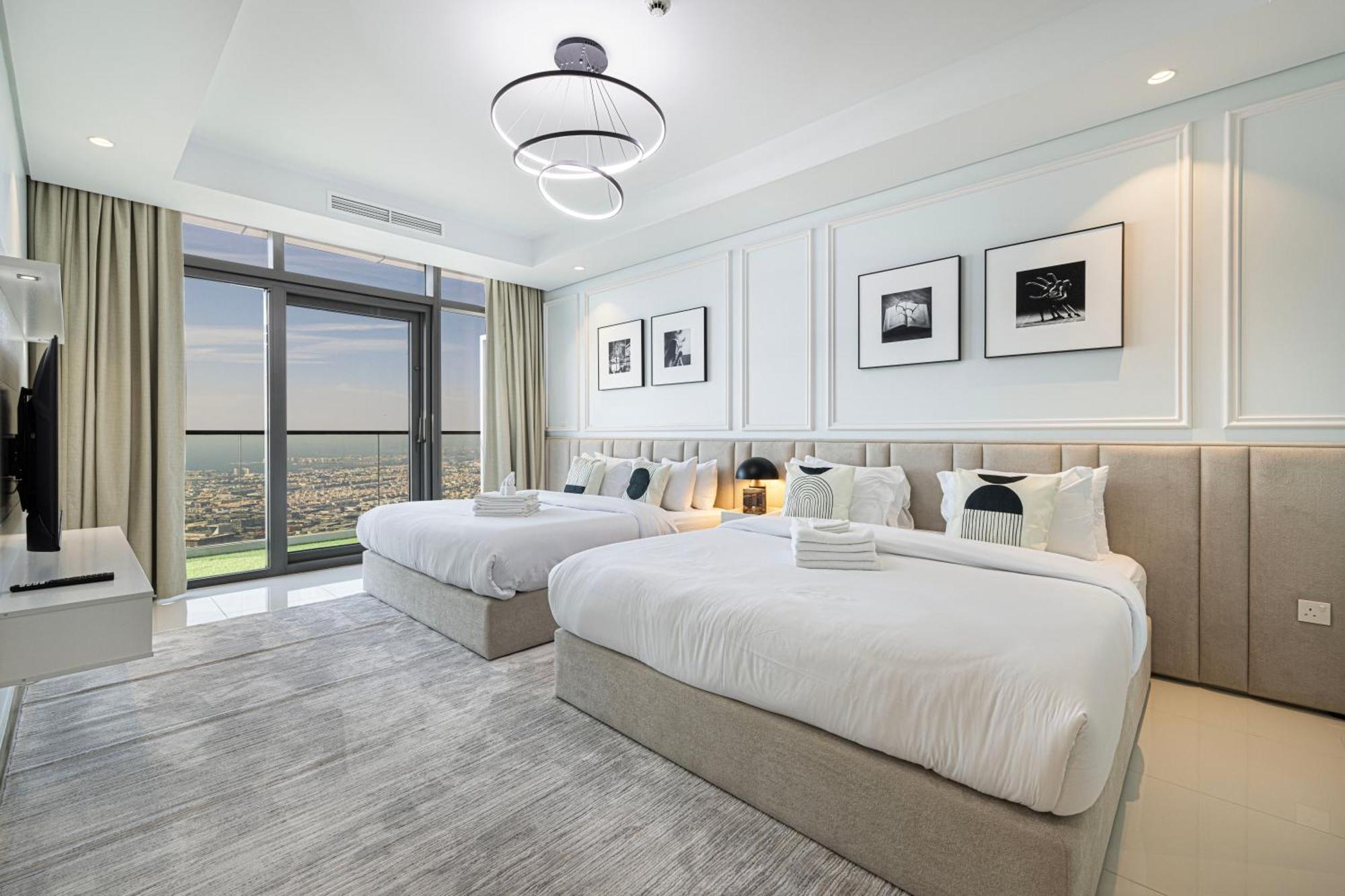 Highest Infinity Pool In Downtown Dubai Apartment Bagian luar foto