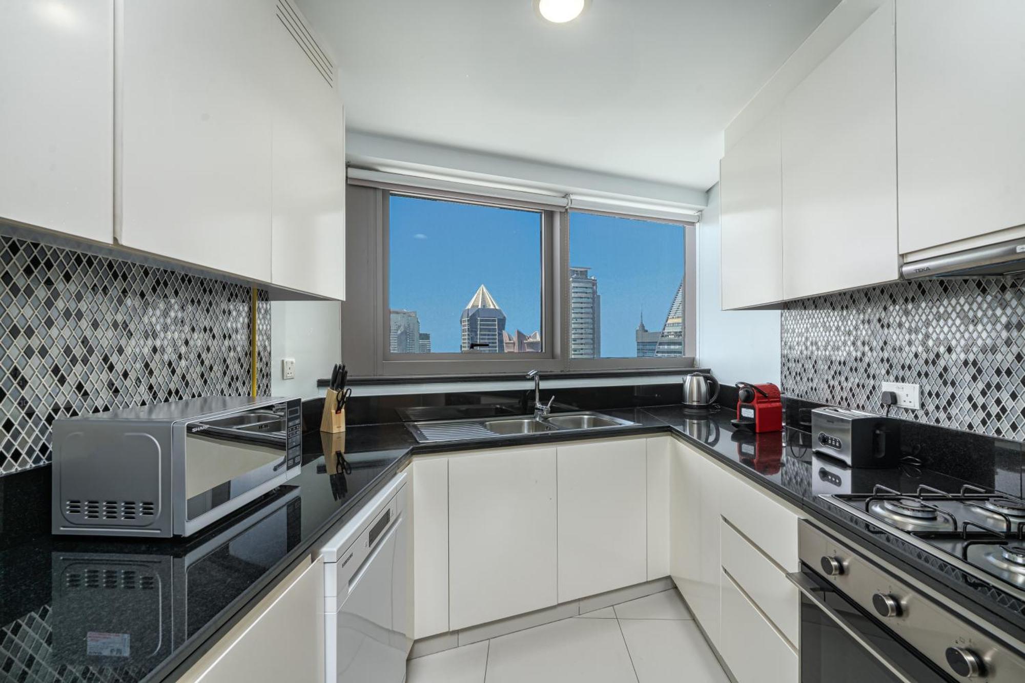 Highest Infinity Pool In Downtown Dubai Apartment Bagian luar foto
