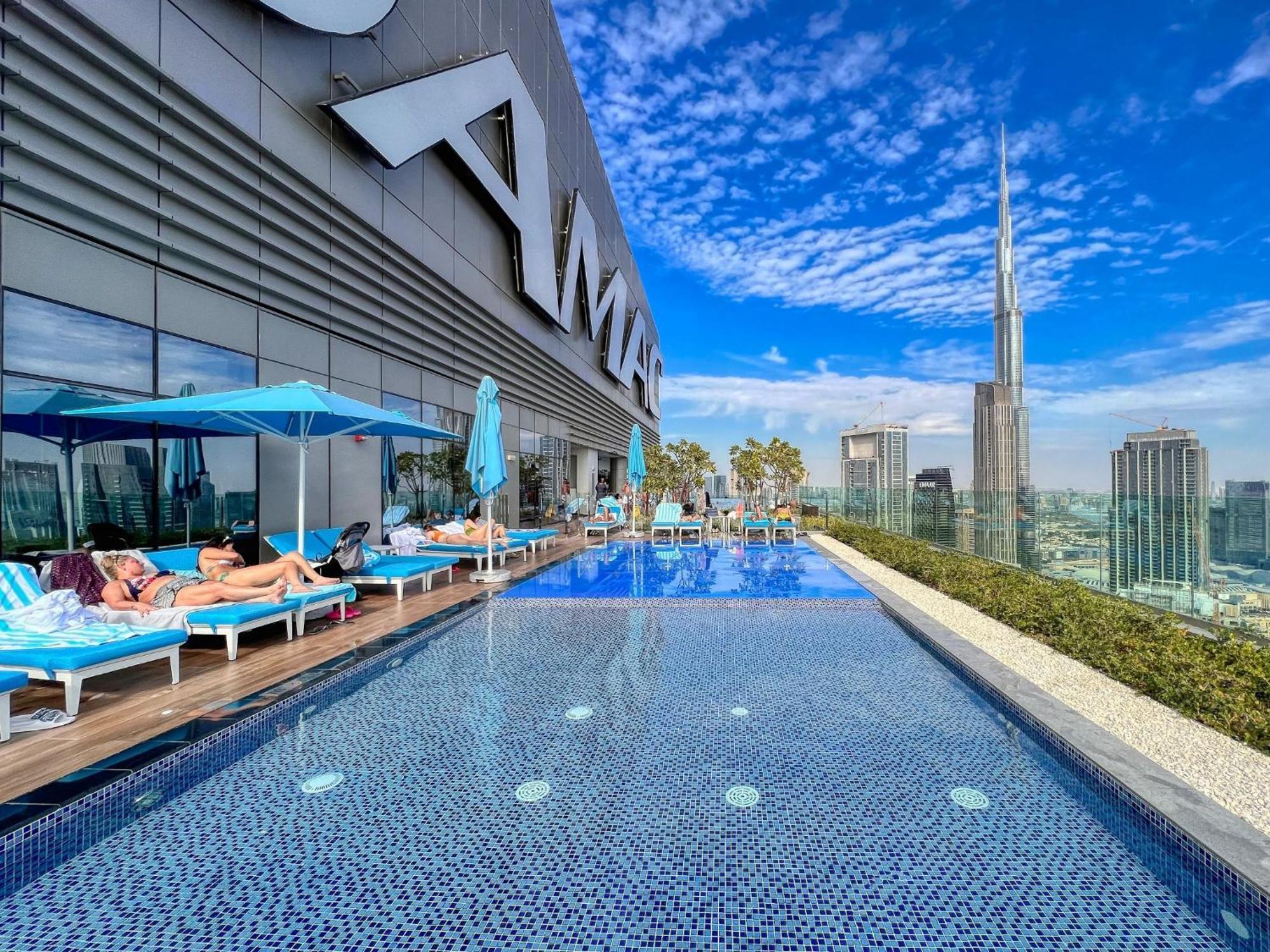 Highest Infinity Pool In Downtown Dubai Apartment Bagian luar foto